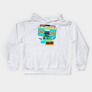 never forget slim Kids Hoodie